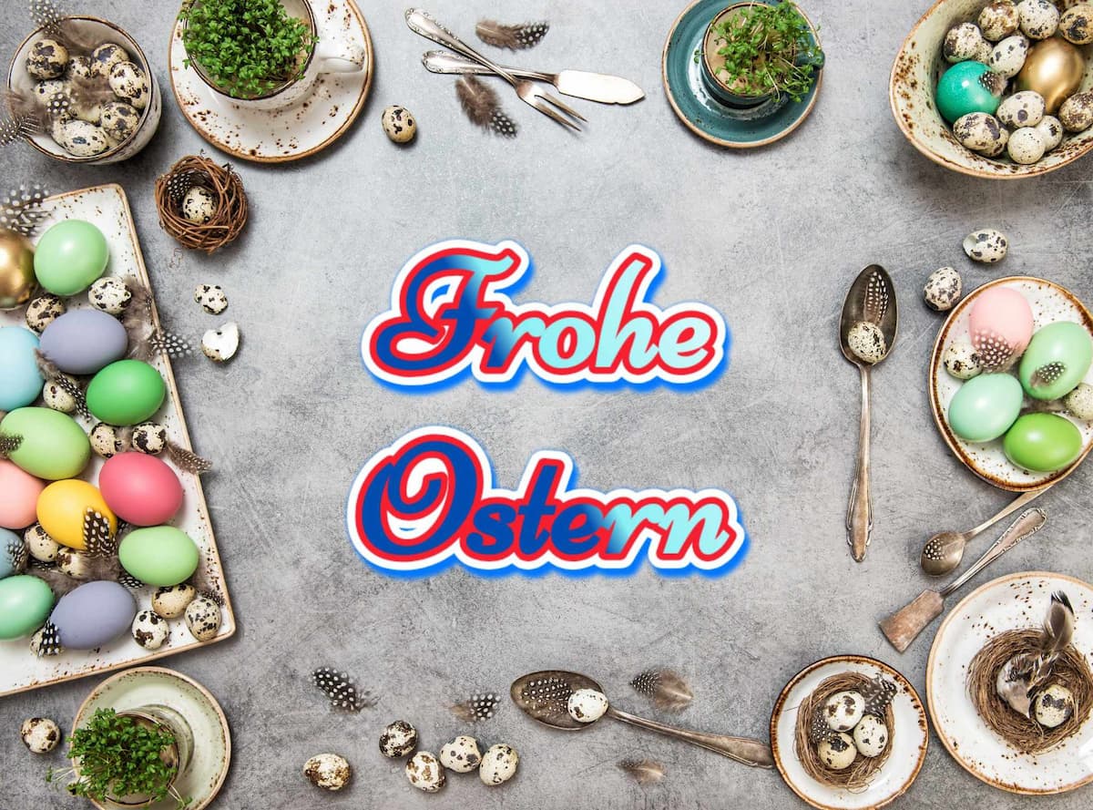 Schönes Frohe Ostern Bild